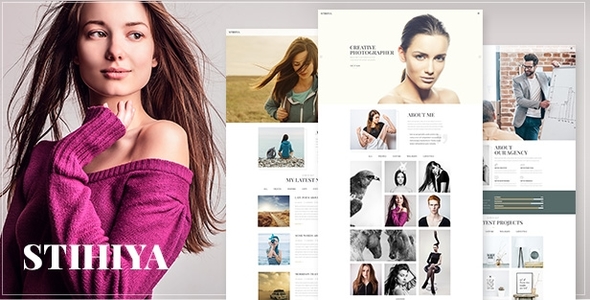 Stihiya - Photography WordPress Theme Logo